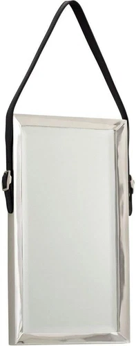 Cyan Lighting Venster Long Mirror - 1.25" Tall, 10" Wide, Nickel Finish - Picture 1 of 3