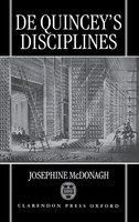 De Quincey's Disciplines C | Mcdonagh | Buch | Gebunden | Englisch | 2008