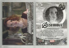 2012 Avengers Assemble (Upper Deck) "Base Trading Card" #114