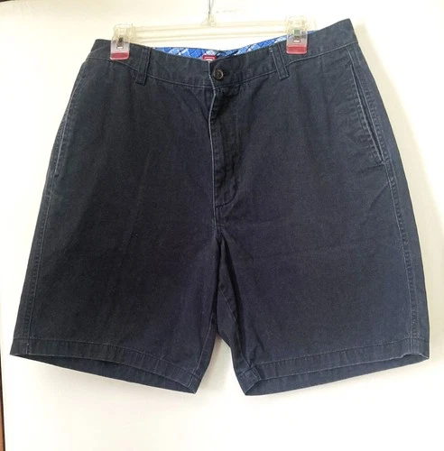 Chaps Men's Navy Dark Cargo Shorts, Size 34