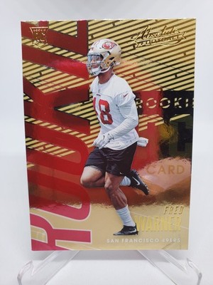 2018 Panini Absolute #119 Fred Warner Spectrum Gold