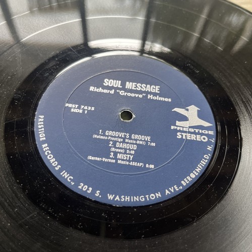 RICHARD GROOVE HOLMES soul message LP VG PR 7435 Vinyl Record - Picture 5 of 13