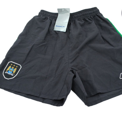 Reebok Jungen Manchester City Shorts Medium Junior schwarz. WS13