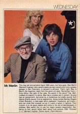 1981 TV ARTICLE ~ MR. MERLIN CLARK BRANDON ELAINE JOYCE BERNARD HUGHES