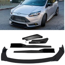 Front Bumper Spoiler Body Kit /Side Skirt /Rear Lip For Ford Focus 2012-2014