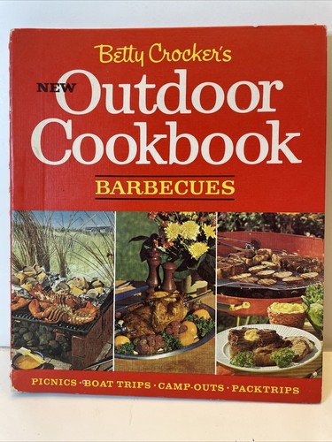 Vintage Betty Crocker's New Outdoor Cookbook Barbecues 1967 First Edition - Imagen 1 de 10