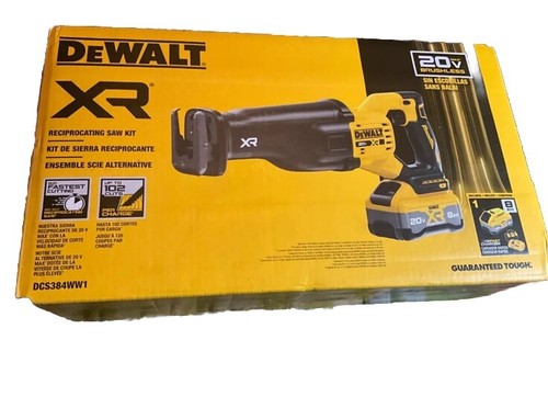 New Dewalt XR DCS384WW1 20v Brushless Reciprocating Saw Kit - Picture 5 of 7