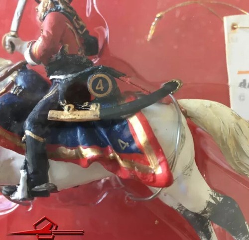 Cavalry Napoleonic Wars. Officer French Hussars 1887 Del Prado Collection SNC041 - Picture 3 of 10