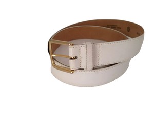white belt gold buckle