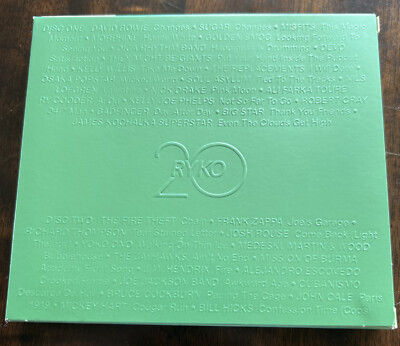Rykodisc 20th Anniversary, 2 Discs, #1367, in Embossed Box w