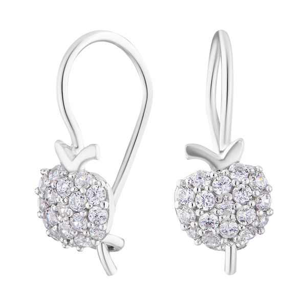 Ohrringe Creolen 925 Silber Sterlingsilber Zirkonia Damenschmuck Echtschmuck-image