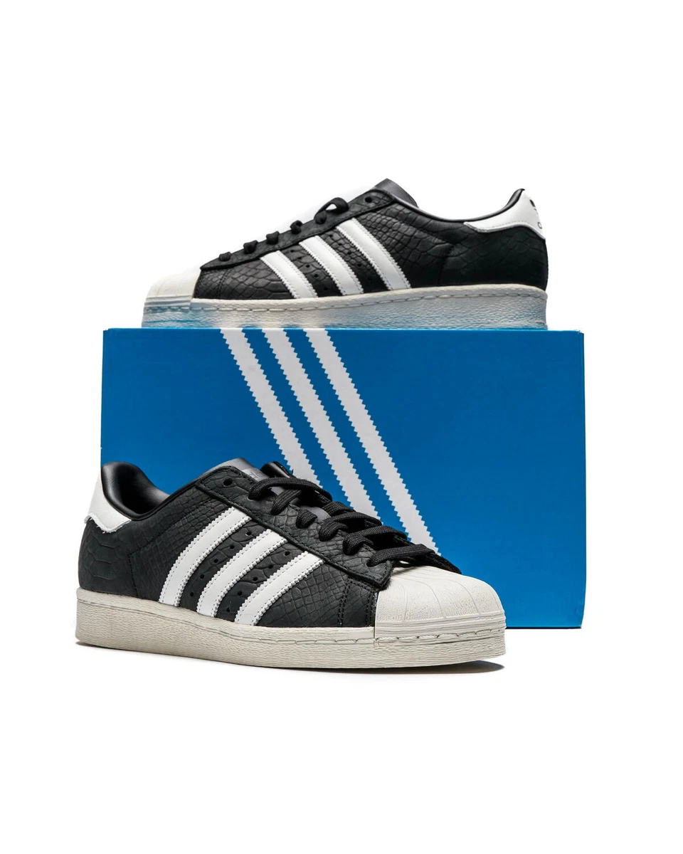  adidas Originals mens Superstar Sneaker, Core Black/White/Core  Black, 9.5 US