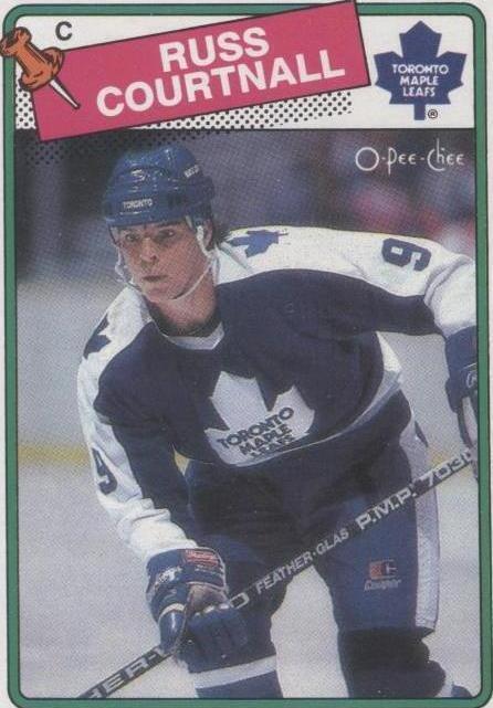 1988-89 O-Pee-Chee - Russ Courtnall #183 - 1 of 1