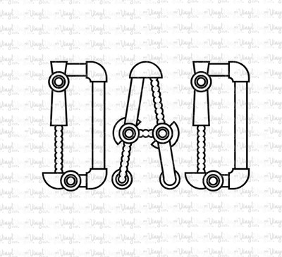 Download Dad With Tools Svg Dxf Png For Use In Silhouette Or Cricut File Digital Download Ebay