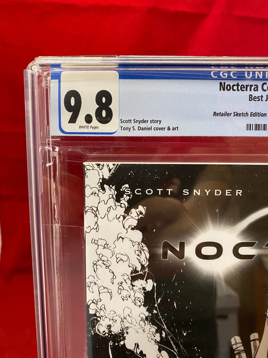 Nocterra #1 CGC 9.8 WP Best Jackett Press Collector's