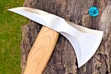 CUSTOM MADE HIGH CARBON STEEL AXE HATCHET VIKING TACTICAL TOMAHAWK 873