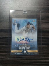 Topps x Ben Baller Walker Buehler Auto #2 2020 World Series Champions LA Dodgers