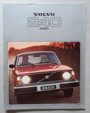 Volvo 240 Series Brochure 1978 - 244 DL  245 DL  244 GL  245 GL