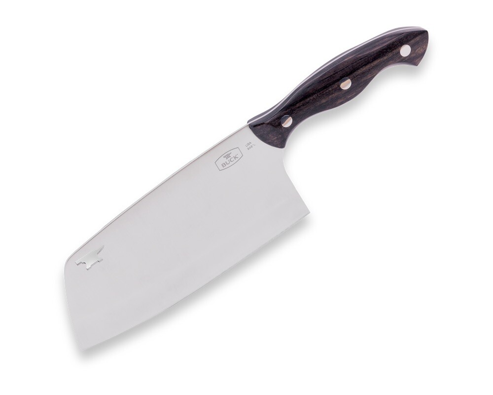 Buck November 2024 BOTM 948 Vegetable Cleaver - Ebony Wood