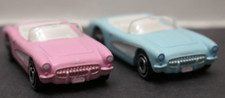 2023 Hot Wheels Barbie The Movie 1956 Pink  Blue Corvette Set Loose
