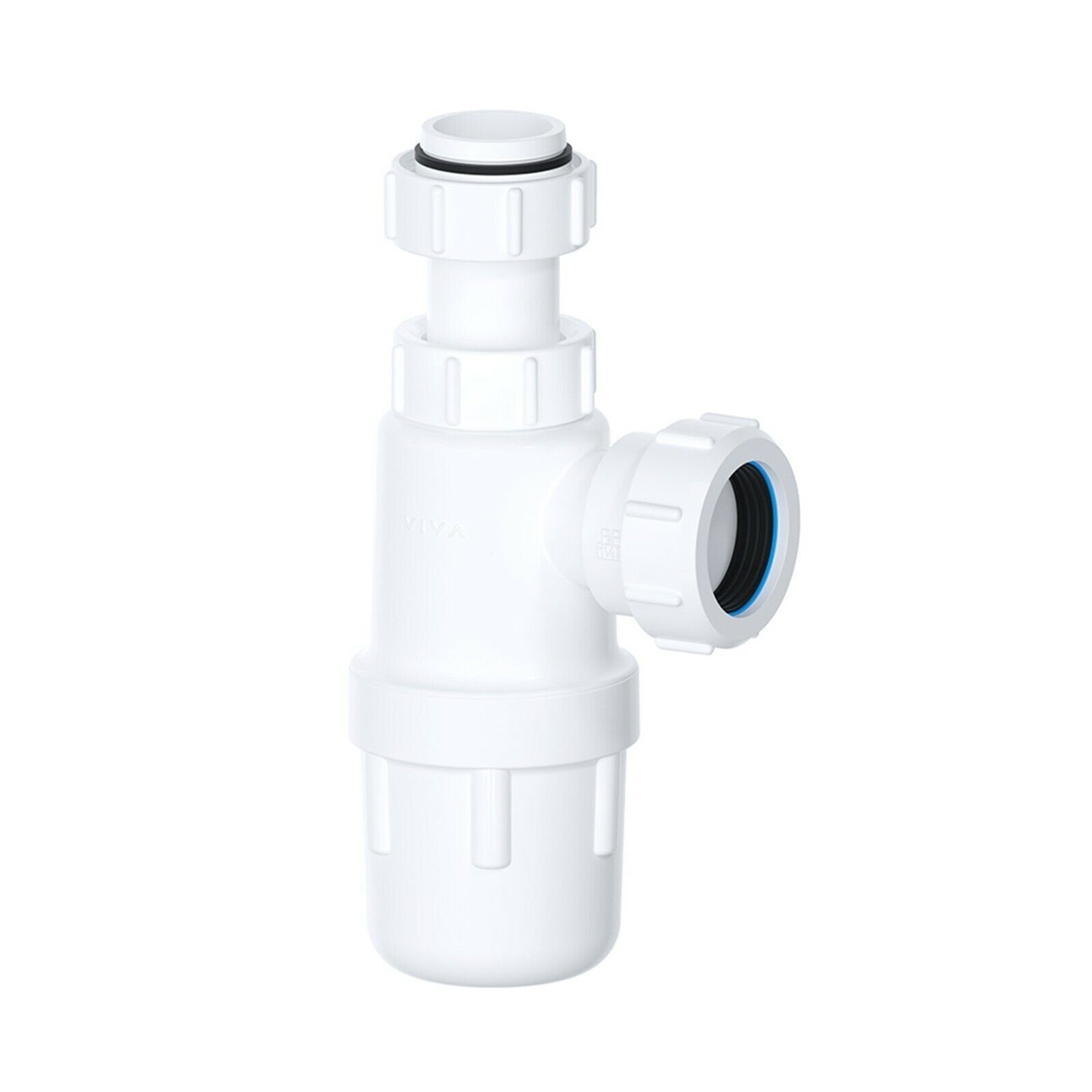 Viva 1-1/4"" 32mm WTBT32 Telescopic Basin Waste 75mm Deep Seal Bottle Trap