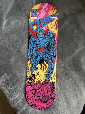 CZARFACE SKATEBOARD PLANET OF TERROR X RARE SIGNED 7L CZARFACE SKATEBOARD PLANET OF TERROR X RARE SIGNED 7L
