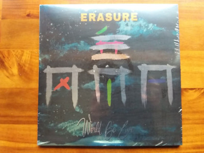 ERASURE World Be Live 3x LP Coloured Vinyl Album Limited Edition Lexar Music