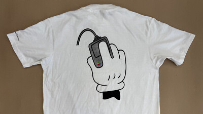 Apple Employee Macintosh system software vintage t-shirt, Large
