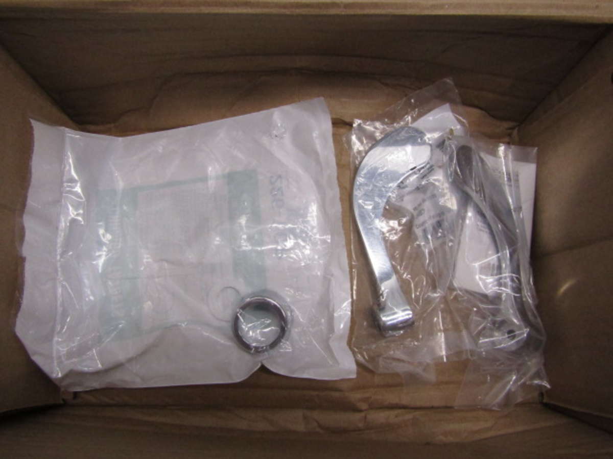 Chicago Faucet 897RCF Rough Chrome 2Handle WallMount Service Sink