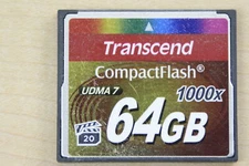 Transcend 1000X UDMA7 64GB CF Card