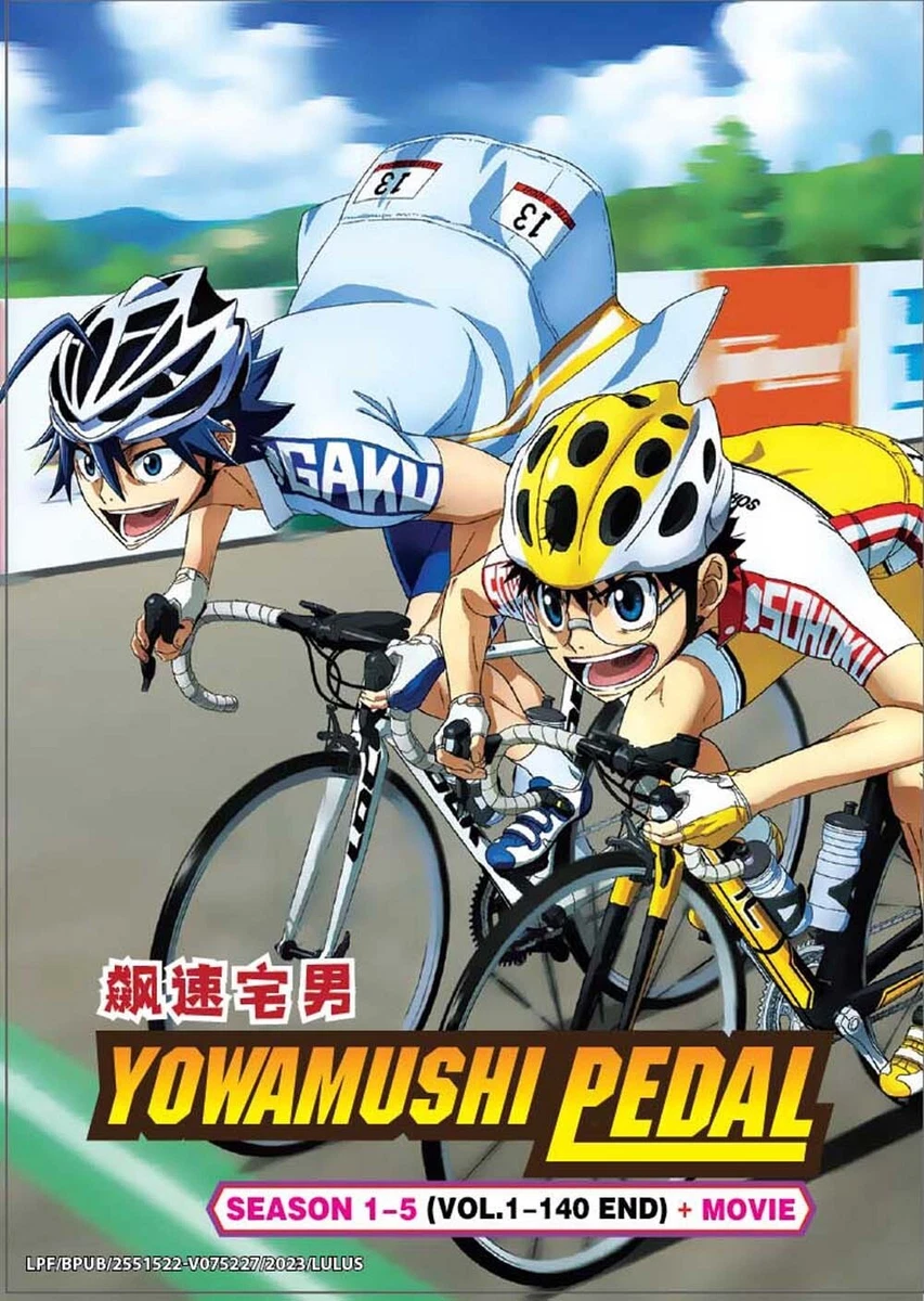 ANIME DVD~Yowamushi Pedal Season 1-5(1-140End+Movie)English sub&All  region+GIFT