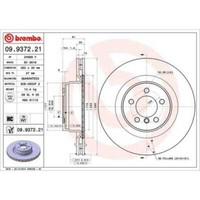 Brembo 2X Bremsscheibe Vorne Ø360Mm BelüFtet FüR Land Rover Range LM