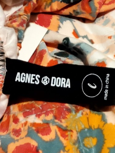AGNES & DORA Women's Knee Length Yoga, Exercise Stretch Floral Leggings ,size L - 第 6/9 張圖片