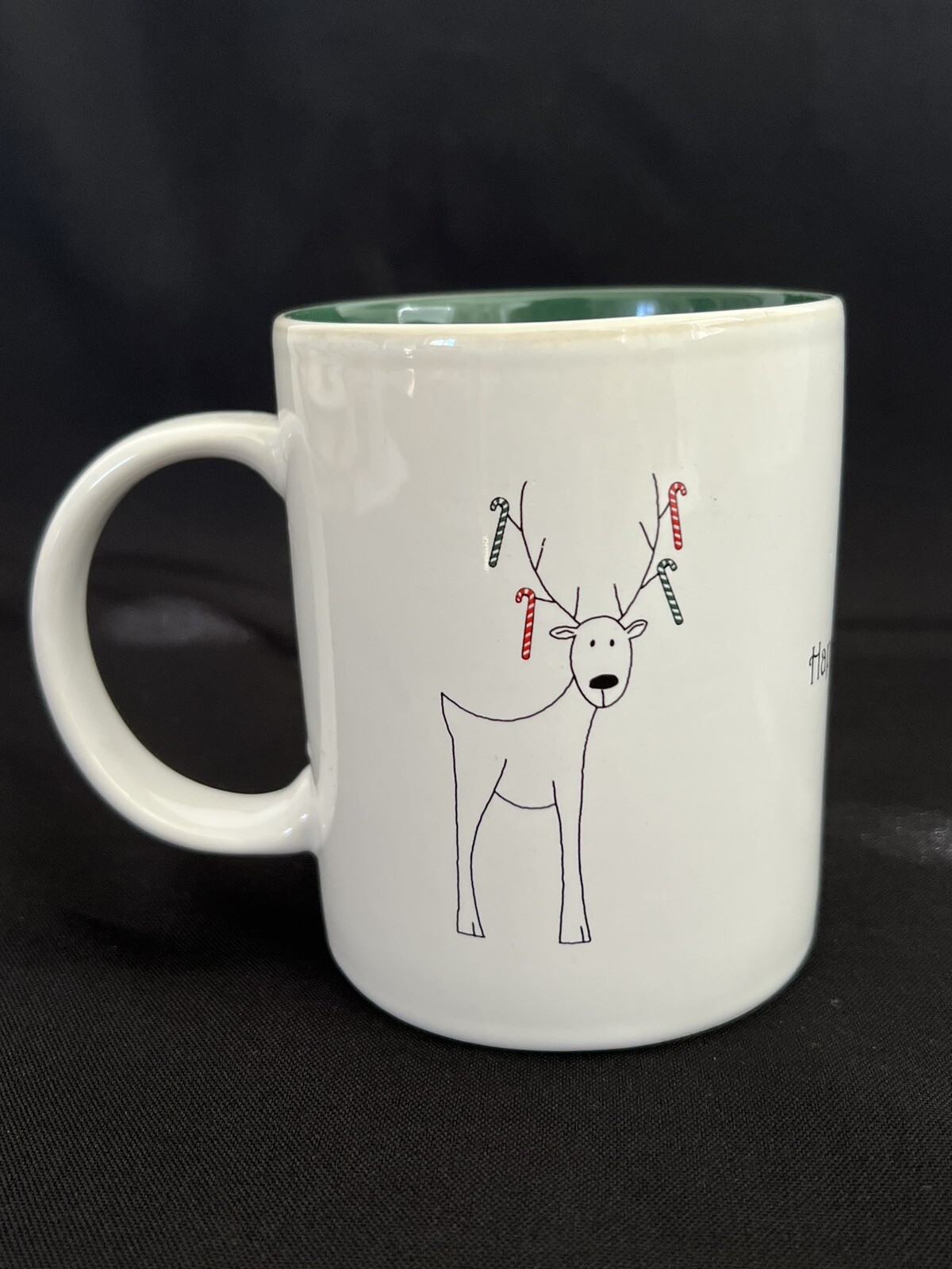 Festive Reindeer Coffee Mug for Holiday Cheer