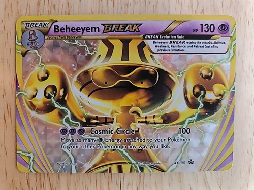 Beheeyem BREAK XY135 NM Promo Rare Pokemon Card