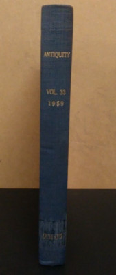 Antiquity Vol. 33 - 1959