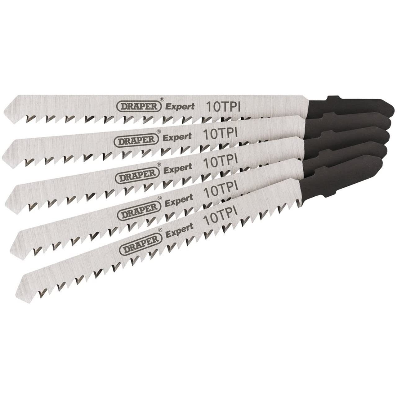 Draper Expert DT101BR 81718 100 mm-Set di lame per seghetto da traforo, colore: