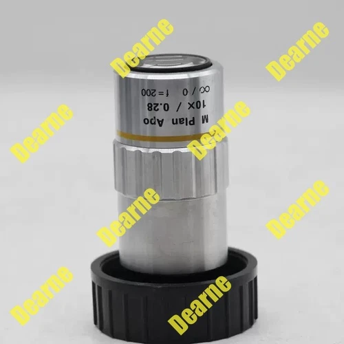 USED Mitutoyo M Plan Apo 10X/0.28 objective lens (DHL 90days Warranty) H526DD DX