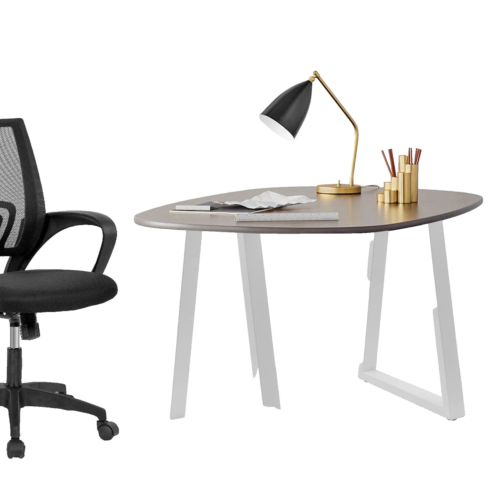 Piezas de muebles de metal blanco Pata de la Mesa