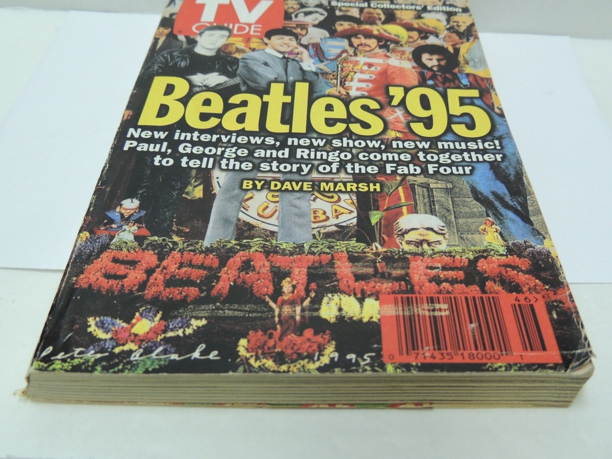 The Beatles 書籍・雑誌 コレクション BEATLES '95 TV GUIDE NOVEMBER 18-24 1995 Collectors Edition | eBay
