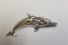 Dolphin Goddess Sterling Silver pendant by Deva Designs