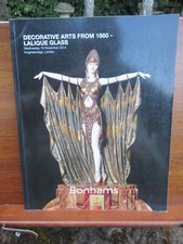 Lalique Glass Deco Arts Bonhams Auction Catalogue Nov 2014 Nr Mint 370 Lots
