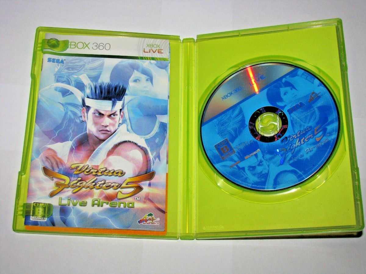 Virtua Fighter 5 Live Arena (Japanese) XBox 360 Japan import US