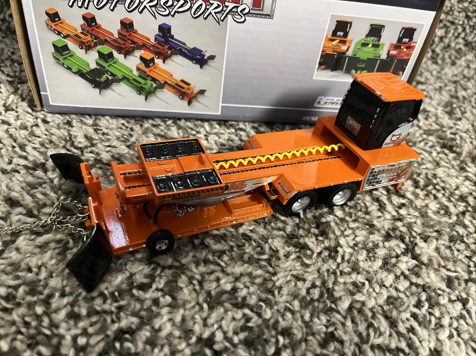 Bungart Motorsports Rhino AG ORANGE Pulling Sled By SpecCast 1/64 Resin NEW!! - Image 3 of 4