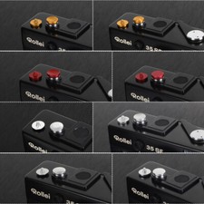 1XMetal Bulged Surface Camera Soft Release Shutter Button For Fujifilm Fuji XT20