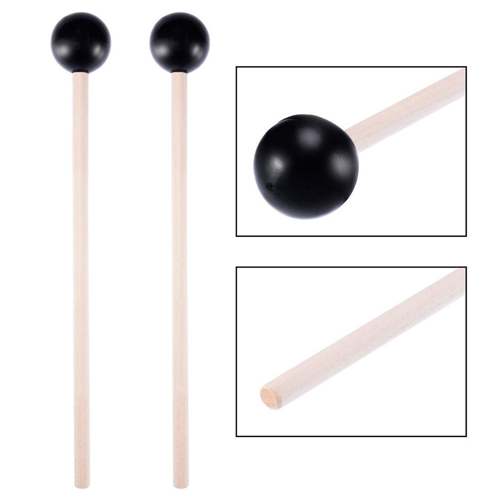 Marimba Mallet 380mm Percussion Instrument Xylophone Tool Rubber Head