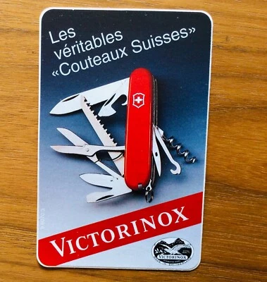VICTORINOX Autocollant Sticker Couteau Suisse vintage Knife Original 80´s  - Photo 1/2