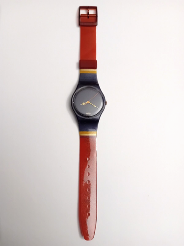 Swatch Gent Nuovo Royal Granit GV109 1998 Vintage Orologio da polso Anni 90 - Foto 5 di 10