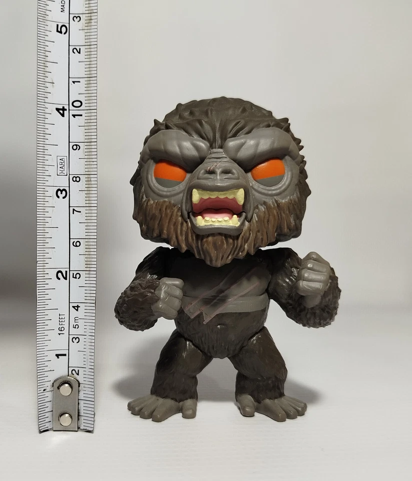 Funko 2021 Pop! PELÍCULAS #1020 FIGURA KONG GODZILLA VS KONG LISTA PARA LA BATALLA 4" Foto 2 de 4