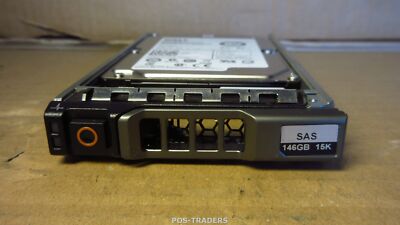 DELL 61XPF 146GB 15K RPM SAS 6Gbps 2.5 Hard Drive for PowerEdge FROM DELL R820